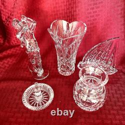 Ensemble de cinq pièces en cristal Waterford