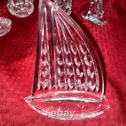 Ensemble de cinq pièces en cristal Waterford