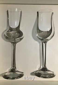 Ensemble de dégustation de verres à vin en cristal Sommelier STO Stoelzle-Oberglas 4 pièces (NEUF+BOÎTE)