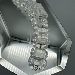 Ensemble de train en cristal Swarovski Locomotion de 5 pièces sur piste miroir