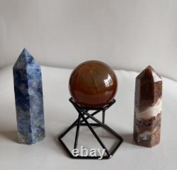 Ensemble mélangé de cristaux 18 pièces de plus de 1 lb