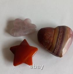 Ensemble mélangé de cristaux 18 pièces de plus de 1 lb