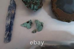 Ensemble mixte de 18 pièces : Roche, Fossile, Minéral, Cristal