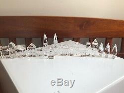 Figurine En Cristal Swarovski 11 Pièces Crystal City Complet Tous Neuf Dans Des Boîtes
