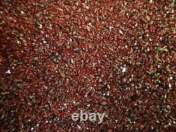 Fine Ground Cinnabar Crystal Tiny Pieces 0.5 KG Lot