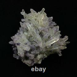 Fluorite Sur Quartz Specimen 170201 Chihuahua Mexico Pièce D'affichage Métaphysique
