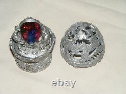 Gardiens Du Crystal Egg 3 1 066 Étain Pièces Mythe / Magie Tudor Mint Rare