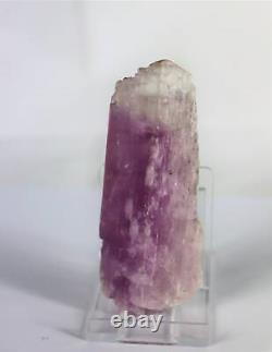 Grand Kunzite Cristal Brut Minéral Afghanistan Collectors Pièce 102g 9cm