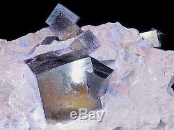 Grand Morceau De Cristal Cubique Goethite Sur Matrice Espagne 14 X 12 X 11cm 2103gr