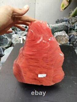 Grand Rouge et Blanc ! 4kg (274B) de rares morceaux de cristal d'Andara bruts de grande taille