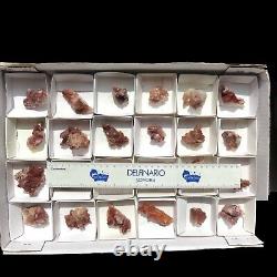 Gros 24 pièces de Quartz d'Hématite Rouge RQlot3