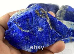 Gros Morceaux Grade Aaa Rough Premium Lapis Lazuli Cristaux 1kg Lot De Gros 7pc