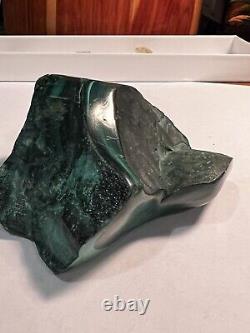 Gros morceau de malachite - 0,8 livres