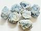 Groupe De Cristaux De Célestite Bleue Naturelle 1-2 En Vrac 50 Pcs Géodes De Célestite Bruts