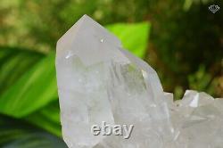 Himalayan Samadhi Blanc Clair Quartz Cristal 417gm Cristal Minéral Spécimens