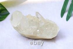 Himalayan Samadhi Blanc Clair Quartz Cristal 417gm Cristal Minéral Spécimens