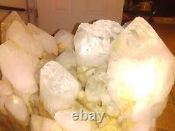 Kentucky Quartz Cristal Cluster Burr 100lbs+ Beautiful, Pièce Collectrice