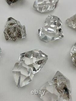 Lot De 23 Morceaux De Mini-clusters Herkimer Diamond, A Grade, 10-26mm, 71.0g