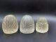 Lot Of 3 Old Ancient Antique Chess Shatranj Crystals Pieces Sasanian Dynasty