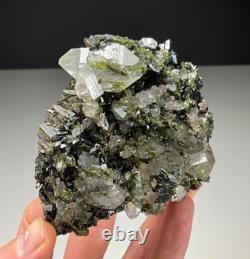 Lot de 15 pièces ! Quartz avec épidote de la province de Hakkri, Turquie