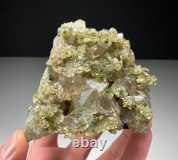 Lot de 15 pièces ! Quartz avec épidote de la province de Hakkri, Turquie