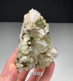 Lot de 15 pièces ! Quartz avec épidote de la province de Hakkri, Turquie