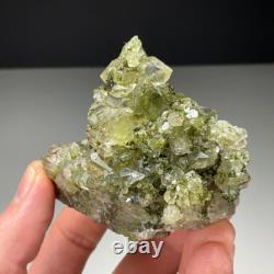 Lot de 15 pièces ! Quartz avec épidote de la province de Hakkri, Turquie