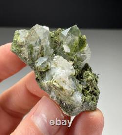 Lot de 15 pièces ! Quartz avec épidote de la province de Hakkri, Turquie