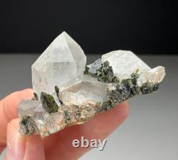 Lot de 15 pièces ! Quartz avec épidote de la province de Hakkri, Turquie