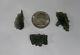 Lot De 3 Pi&egrave;ces De Moldavite 5,62 G 28,1 Ct Grade A Magnifiques Cristaux Besednice Coa