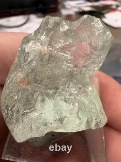 Lot de 3 spécimens de cristaux d'aigue-marine