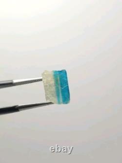 Lot de 4 pièces de cristal d'euclase (20 ct)