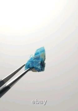 Lot de 4 pièces de cristal d'euclase (20 ct)