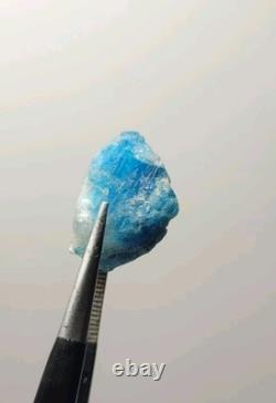 Lot de 4 pièces de cristal d'euclase (20 ct)