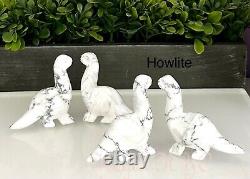 Lot de gros 7 PCs Mélange Naturel de Cristal Dinosaur? Énergie de Guérison