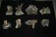 Lot De Minéraux En Gros De 8 Pièces Stilbite Sur Heulandite Verte (inde)
