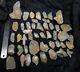 Lot En Gros De Cristaux De Quartz Inclus D'amphibole. Total De 46 Pi&egrave;ces.