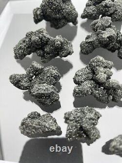 Lot rare de clinochlore quartz provenant de la mine de Pelingichei, 16 pièces