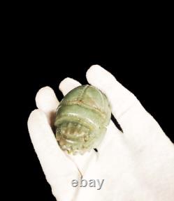 Magnifique morceau de quartz naturel du scarabée égyptien porte-bonheur