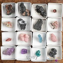 Mixed Raw Crystal Thumbnail Lot 88 Pièces Bulk Raw Crystals Stones Set 46683