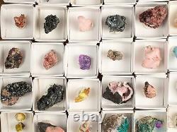 Mixed Raw Crystal Thumbnail Lot 88 Pièces Bulk Raw Crystals Stones Set 46683