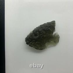 Moldavite Crystal 7.86gr/39.30ct Pièce Collector Besednice Stoh Localité