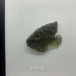 Moldavite Crystal 7.86gr/39.30ct Pièce Collector Besednice Stoh Localité
