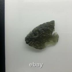 Moldavite Crystal 7.86gr/39.30ct Pièce Collector Besednice Stoh Localité