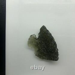 Moldavite Crystal 7.86gr/39.30ct Pièce Collector Besednice Stoh Localité