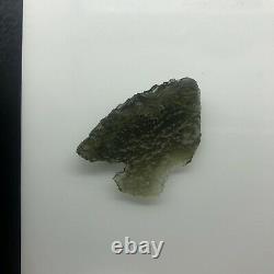 Moldavite Crystal 7.86gr/39.30ct Pièce Collector Besednice Stoh Localité