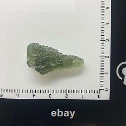 Moldavite Crystal A+ Grade 3.93gr/19.65ct Pièce De Pendentif Parfaite