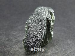 Moldavite Tektite Pièce Crue De La République Tchèque 1,2 8,91 Grams