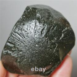 Morceau de météorite Tektite roche spatiale #1288 de 202 g