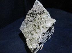 Olive Néphrite / Jade Avec Quartz Cristaux 7.4 Lbs Wyoming Brute Cut Pieces